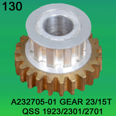 จีน A232705-01 เกียร์ TEETH-23/15 สำหรับ NORITSU qss1923,2301,2701 minilab ผู้ผลิต