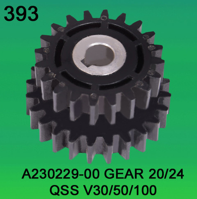 จีน A230229-00 เกียร์ TEETH-20/24 สำหรับ NOITSU qsfV30,V50,V100 minilab ผู้ผลิต