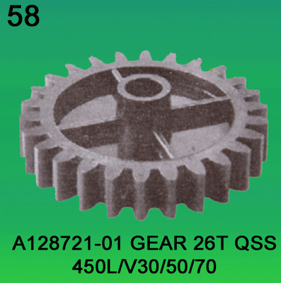 จีน A128721-01 เกียร์ TEETH-26 สำหรับ NORITSU qsf450L,V30,V50,V100 minilab ผู้ผลิต
