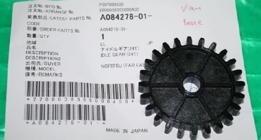 จีน Noritsu Minilab อะไหล่เกียร์ A084278 A084278 01 ผู้ผลิต