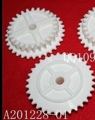 จีน A201228 A201228 01 Noritsu Minilab ชิ้นส่วนเกียร์วัสดุพลาสติกสีขาว ผู้ผลิต