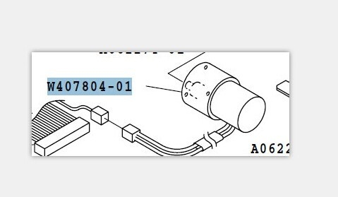 จีน W412667-01 Noritsu Minilab อะไหล่มอเตอร์ยูนิต ผู้ผลิต