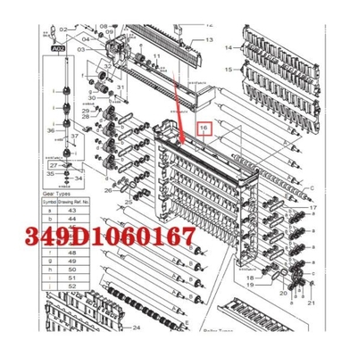 จีน Fuji 550 minilab จาน 349D1060167 / 349D1060167D ผู้ผลิต
