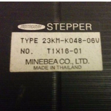 NOITSU STEPPER MOTOR I0123063 MINEBEA 23KM-K048-06V T1X16-01 MINILAB มือสอง ผู้ผลิต