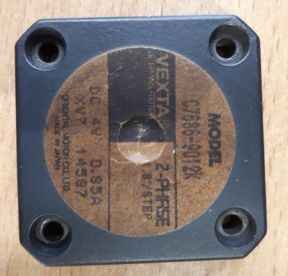 Fuji Minilab อะไหล่มอเตอร์ Vexta C7686-9012K มือสอง ผู้ผลิต