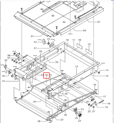 Fuji Frontier Minilab เครื่องแห้งเข็มขัด 323D1060982D 323D1134540B, ชุดเข็มขัด 550 570 LP5500 LP5700 โฟโต้พิมพ์ เครื่องแห้งส่วนขนส่งเข็มขัด ผู้ผลิต