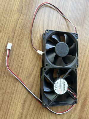 3110KL‐05W‐B59 3-Wire DC Cooling Fan 80×80×25mm 24V 0.15A อะไหล่สํารองสําหรับ Konica Digital Minilab Photo Processor ผู้ผลิต