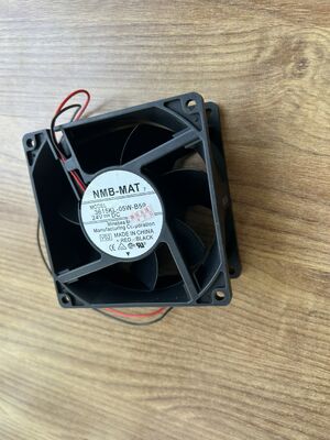 3615KL‑05W‑B59 NMB พัดลมระบายความร้อน 3 สาย ขนาด 92×92×38 มม. DC24V 0.24A อะไหล่ทดแทนสำหรับเครื่องล้างฟิล์ม Konica Digital Minilab Photo Lab Processor ผู้ผลิต
