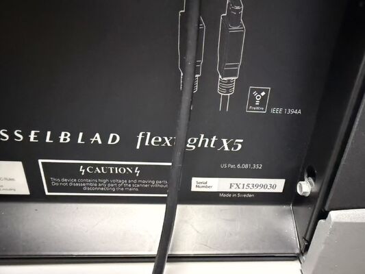 Hasselblad Flextight X5 Virtual Drum Scanner แผ่นสแกนหนังและสไลด์มืออาชีพความละเอียดสูง สําหรับ 35 มิลลิเมตร รูปแบบกลาง 4x5 8000 DPI Optical ความลึกสี 14 บิต ผู้ผลิต