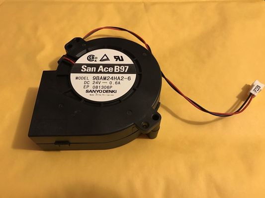 W414289 01 W414289 Noritsu Minilab อะไหล่ San Ace B97 9BAM12P2G0 12vdc 4 Wire Fan ผู้ผลิต