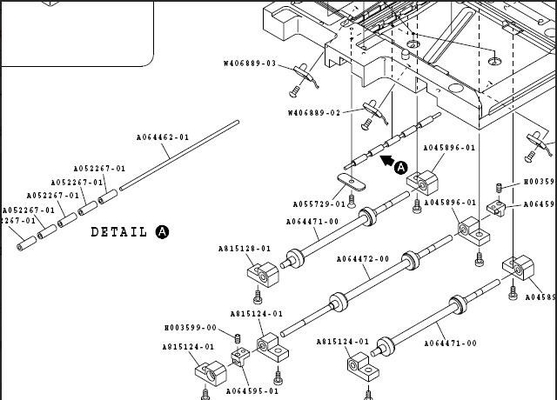 แหวนยางสำหรับ Noritsu QSS28 29 30 Minilab 120 Carrier ทดแทนสำหรับหมายเลขชิ้นส่วน A064468X4PCS A064617X2PCS A064472X2PCS ผู้ผลิต