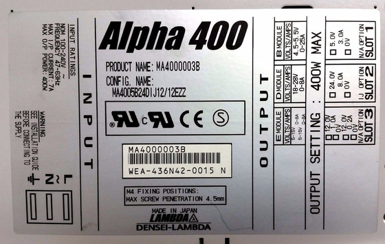 125G03703 FUJI FRONTIER FP 363 563 มินิแล็บ DC POWER SUPPLY ALPHA 400 ผู้ผลิต