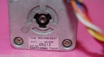 FUJI FRONTIER 350 370 MINILAB อะไหล่ 118C889533 SANYO DENKI 103 546 5247 มอเตอร์ ผู้ผลิต