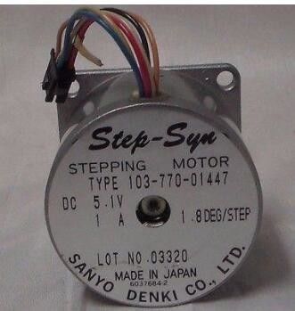 FUJI MINILAB อะไหล่มอเตอร์ SANYO DENKI STEPPING MOTOR 103 770 01447 W PULLEY ผู้ผลิต