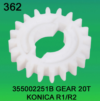 355002251B / 3550 02251B GEAR TEETH-20 FOR KONICA R1,R2 minilab ผู้ผลิต