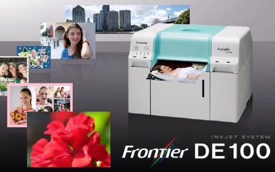 fujifilm frontier S DE100 เครื่องพิมพ์ภาพอิงค์เจ็ท fuji DE100 เครื่องพิมพ์อิงค์เจ็ทแบบแห้ง fuji frontier DE100 เครื่องพิมพ์ ผู้ผลิต